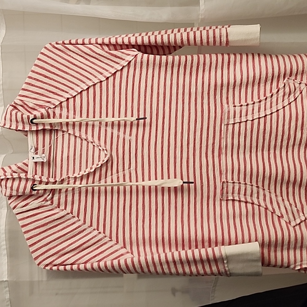 Cable and Gauge hooded pullover